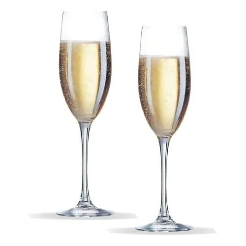 Copas Flauta De Champagne Nadir Barone Vidrio 190 Ml X12 Unidades — imagen 12 de 12