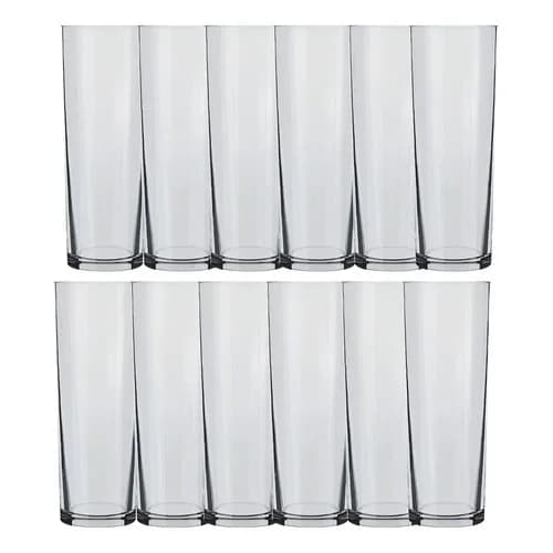 Juego De Vasos Nadir Atol Tubo 300 Ml X12 Unidades — imagen 1 de 4