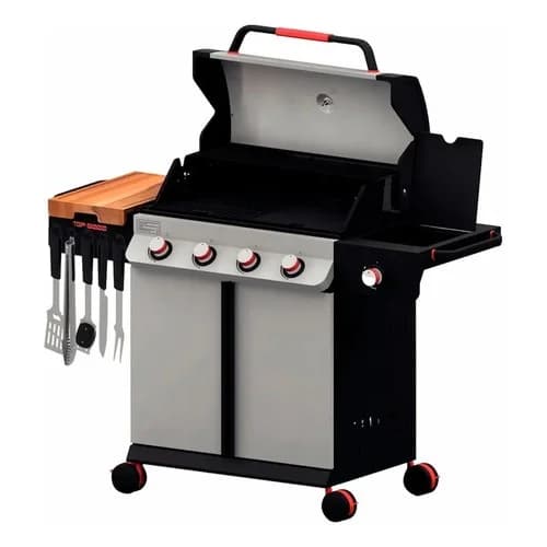 Parrilla A Gas Tramontina TGP 6000 Con Quemador Adicional — imagen 4 de 8
