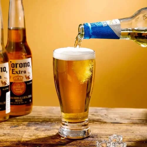 Pack 6 Vasos De Cerveza Vidrio Tipo Pinta 300 Ml — imagen 3 de 4