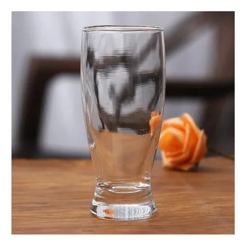 Pack 6 Vasos De Cerveza Vidrio Tipo Pinta 300 Ml — imagen 2 de 4