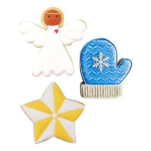 Cortantes Para Galletitas Metálicos X6 Unidades — imagen 2 de 4