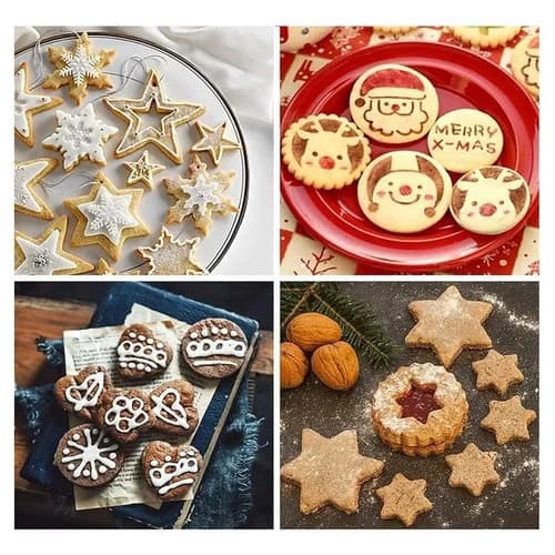 Cortantes Para Galletitas Metálicos X6 Unidades — imagen 4 de 4