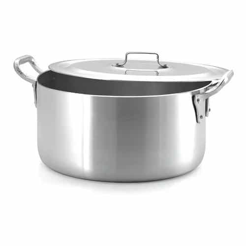 Cacerola Hotelera Oliveira 14,5 L Aluminio Con Asas