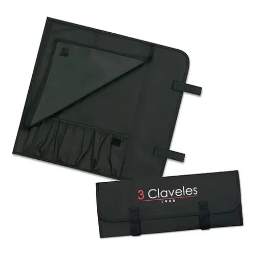 Estuche para 6 Cuchillas 3 Claveles Negro — imagen 1 de 1