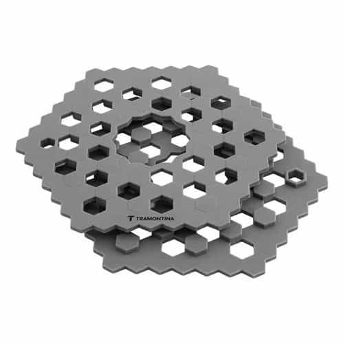 Apoya Ollas Hexagonal De Silicona Tramontina 18 Cm 2 Unidades