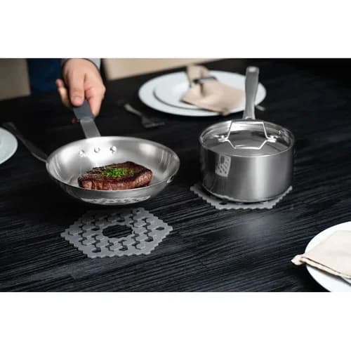 Apoya Ollas Hexagonal De Silicona Tramontina 18 Cm 2 Unidades — imagen 2 de 3
