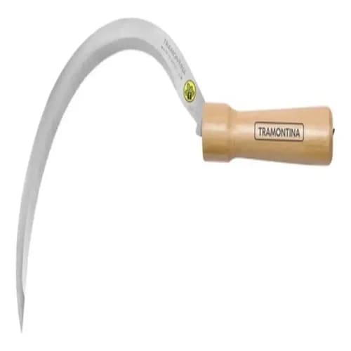 Hoz dentada de acero al carbono con mango de madera Tramontina 31.7 cm — imagen 1 de 1