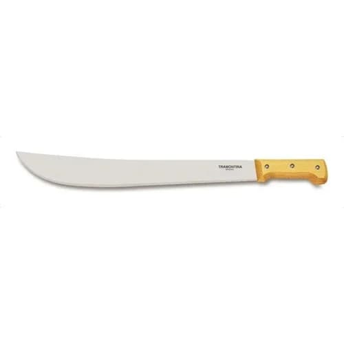 Machete de acero al carbono Tramontina 20 pulgadas con mango de madera
