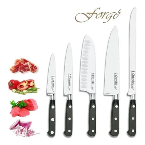 Cuchillo Cocinero 3 Claveles Forge 25 Cm Acero Inoxidable — imagen 3 de 5