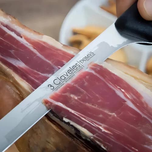 Cuchillo Jamonero 3 Claveles 25 Cm Acero Inoxidable — imagen 3 de 7