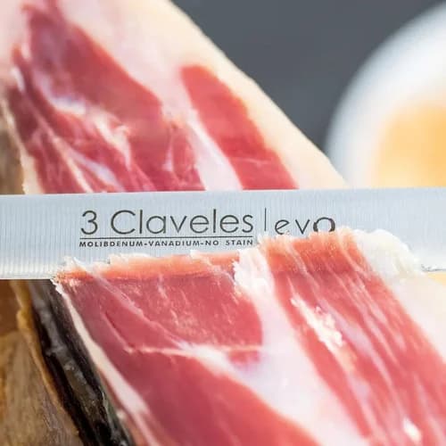 Cuchillo Jamonero 3 Claveles 25 Cm Acero Inoxidable — imagen 7 de 7