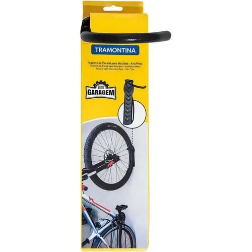 Soporte vertical de pared para bicicleta Tramontina con fijaciones — imagen 2 de 3
