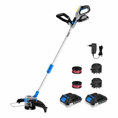 Bordeadora Inalámbrica Deko 20V con 2 Baterías y Cargador