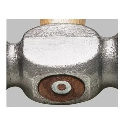 Martillo de bola Basic con mango de madera Tramontina Master 300 g — imagen 2 de 3