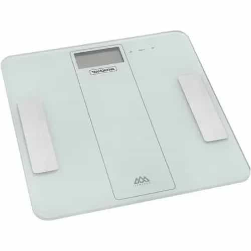 Báscula De Baño Digital Tramontina Smart Glass Vidrio Templado