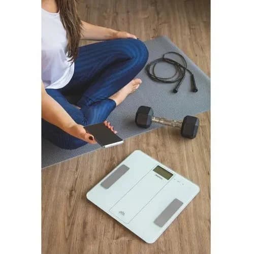 Báscula De Baño Digital Tramontina Smart Glass Vidrio Templado — imagen 2 de 3