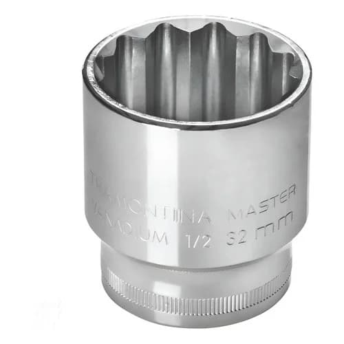 Tubo estriado de acero cromo vanadio Tramontina Master 15 mm encastre de 1/2 pulgada — imagen 1 de 4