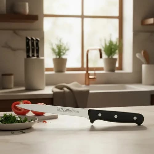 Cuchillo Deshuesar 3 Claveles 953 Acero Inoxidable 15 Cm — imagen 3 de 3
