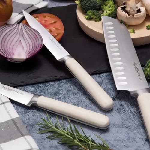 Cuchillo Verduras 3 Claveles Polar 9 Cm Acero Inoxidable — imagen 2 de 3