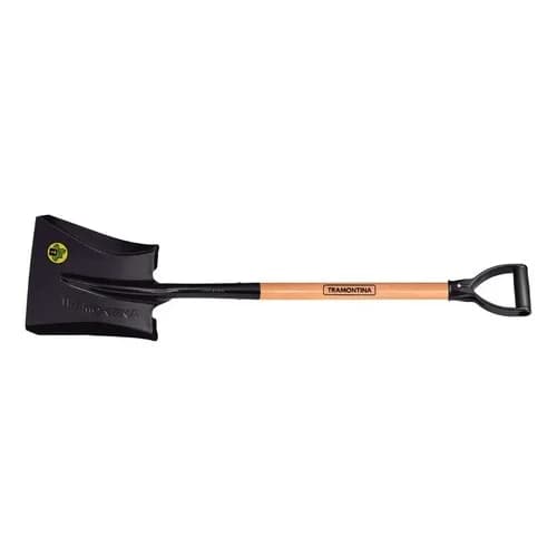 Pala cuadrada de carga Tramontina 464/40 con mango de madera 71 cm — imagen 3 de 5