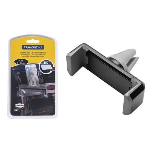 Soporte de celular para salida de aire del auto Tramontina 6 a 8.6 cm — imagen 3 de 3