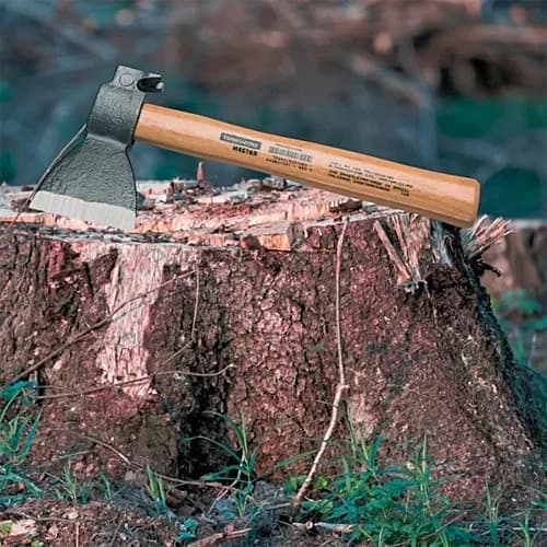 Hacha de mano con uña Tramontina Master 450 g con mango de madera — imagen 9 de 9