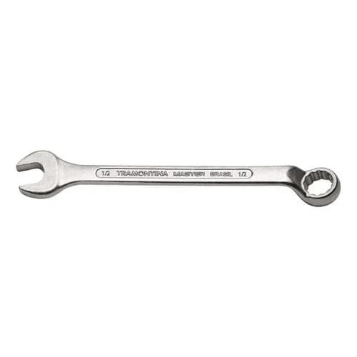 Llave combinada de acero cromado Tramontina Master 1/2 pulgada — imagen 1 de 3