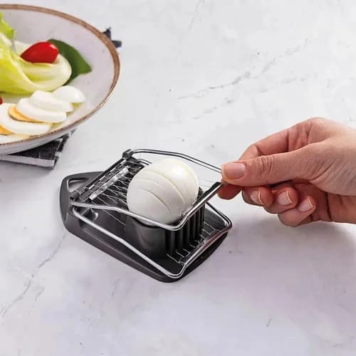 Rebanadora De Huevos 2 En 1 Tramontina Utilitá Acero Inoxidable — imagen 9 de 10