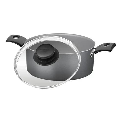 Cacerola Antiadherente Tramontina Turin 20 Cm Con Tapa — imagen 2 de 8