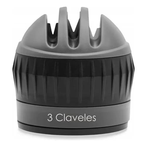 Afilador De Cuchillos 3 Claveles Con Ventosa — imagen 1 de 9