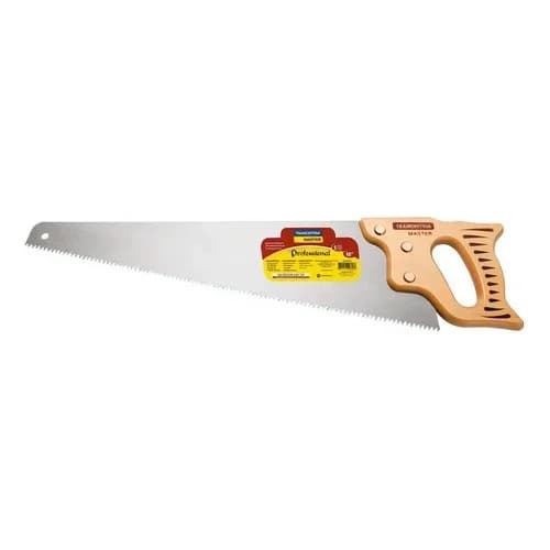Serrucho profesional con mango de madera Tramontina Master 20 pulgadas 5 dientes por pulgada — imagen 1 de 3