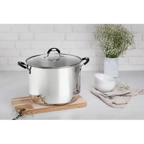 Cacerola Astro Tramontina Acero Inoxidable 20 Cm 3,6 L — imagen 2 de 5