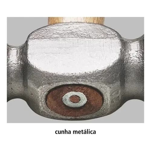 Martillo de bola Tramontina Master Basic 800 g con mango de madera — imagen 4 de 4