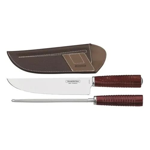 Set De Barbacoa Tramontina Polywood Acero Inoxidable 2 Piezas — imagen 1 de 1