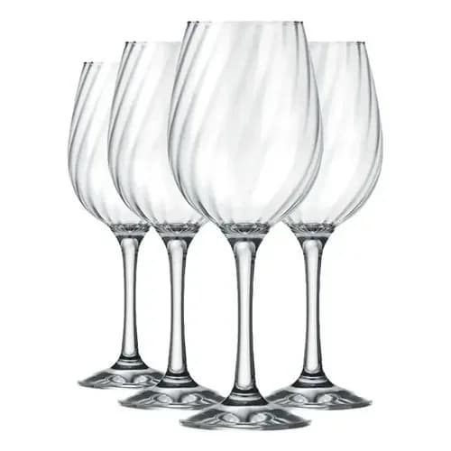 Copas Nadir Ravena Vidrio Cristalino 385 Ml X6 — imagen 1 de 2