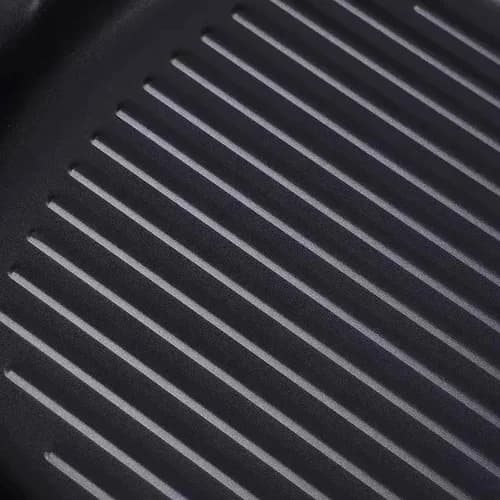 Sartén Bifera Plancha Grill Antiadherente 20 Cm Negro — imagen 4 de 4