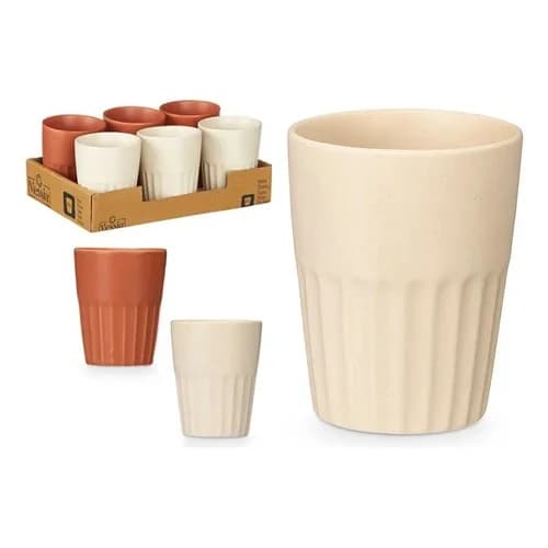 Vaso Para Café De Cerámica 300 Ml Beige / Terracota — imagen 1 de 4