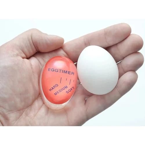 Temporizador Para Hervir Huevos Sin Baterías Rojo — imagen 2 de 4