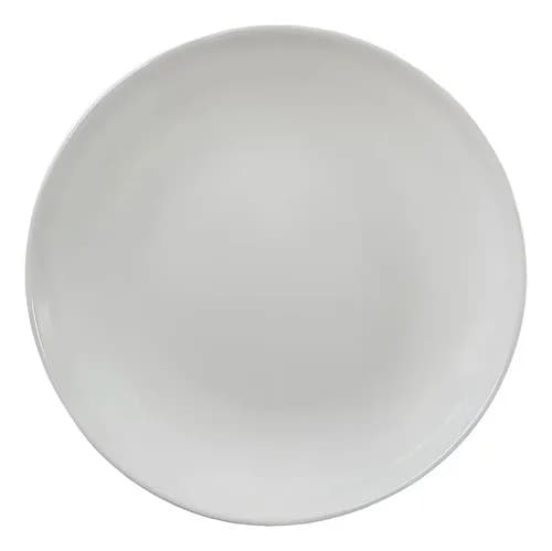 Juego De Platos Playos Blanc Duralex 27 Cm X 6 — imagen 4 de 7