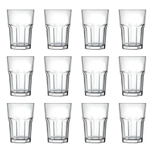 Set 12 Vasos Agua Vidrio Bristol Nadir 410 Ml — imagen 1 de 4