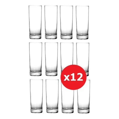 Set 12 Vasos Fernet Cylinder Nadir 350 Ml — imagen 7 de 9