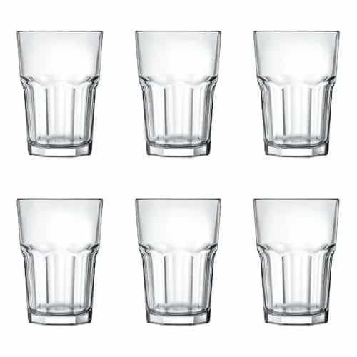 Juego 6 Vasos Bristol Nadir 410 Ml