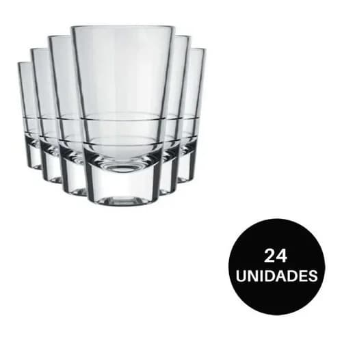 Set 24 Vasos Shot Caninha Nadir 100 Ml — imagen 2 de 7