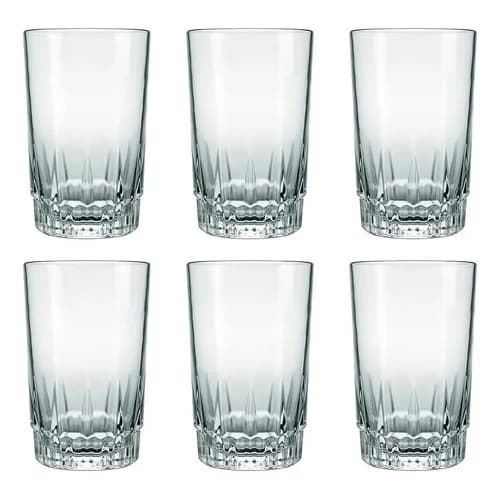 Set 6 Vasos Vidrio Vegas Nadir 240 Ml — imagen 5 de 7