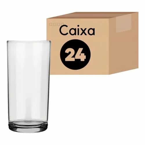 Vaso Refresco Nadir Cylinder Vidrio 300 Ml Set X24