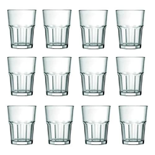 Vasos Nadir Bristol Vidrio 200 Ml Set X12 — imagen 3 de 3