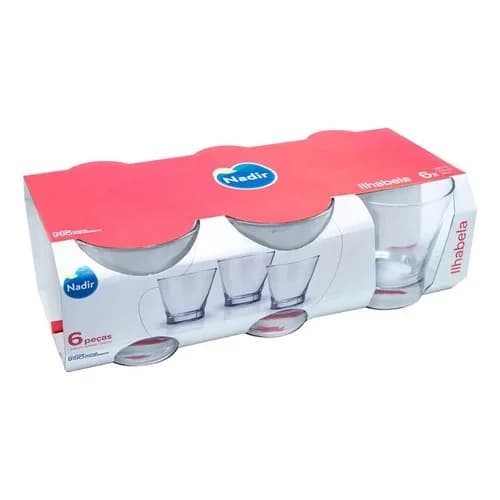 Vasos Caipirinha Nadir Vidrio 350 Ml Pack X6 — imagen 7 de 11