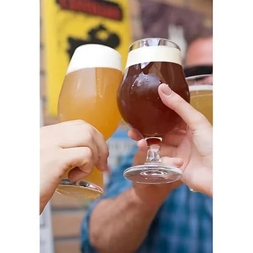 Vasos De Cerveza Nadir Dublin Vidrio 400 Ml Set X6 — imagen 5 de 12