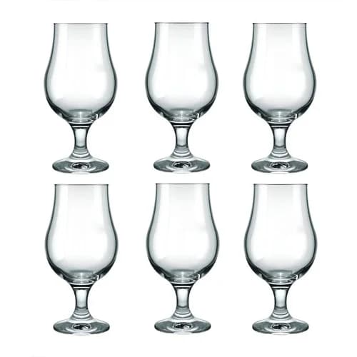 Vasos De Cerveza Nadir Dublin Vidrio 400 Ml Set X6 — imagen 7 de 12